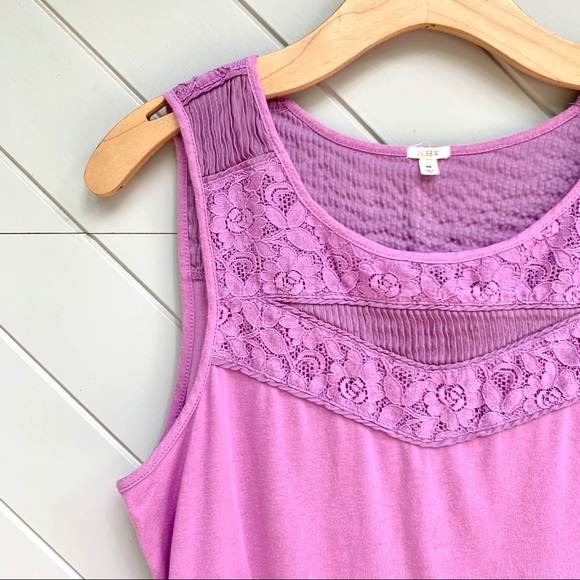 J. Crew Lace Tank Top - Picture 2 of 3